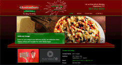 Desktop Screenshot of glastonburypizzahouse.com